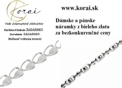 Náramky z bieleho zlata Korai s www Náramky z bieleho zlata Korai