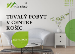 Trvaly pobyt Kosice