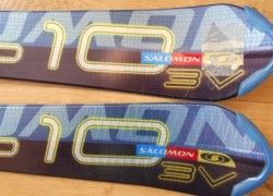 nové lyže Salomon, Made in France, 160 cm, R 11,7