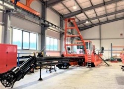 Sacie bagre. Suction dredger