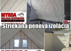 Striekaná penová izolácia MYRDA