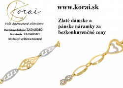 Zlaté náramky od KORAI