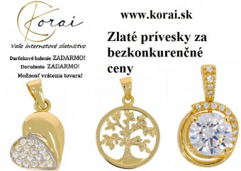 Zlaté prívesky Korai