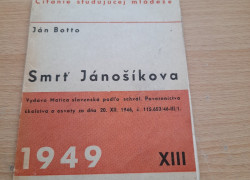 Ján Botto: Smrť Jánošíkova
