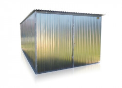 Plechová garáž 3x5 záhradný domček stavebná búda