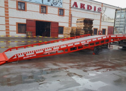 Skladové mobilné nakladacie rampy AUSBAU