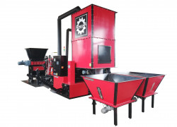 DRVIČ PROFI 800- recyklácia odpadu  Briketovaci lis LS400