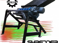 DRVIČ na recykláciu LCD panelov s obsahom kovov -dvojrotorový