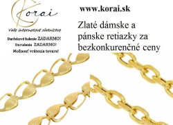 Retiazky zo žltého zlata Korai