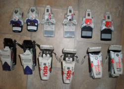 predám: lyžiarske viazanie Tyrolia, Salomon, Marker, používané