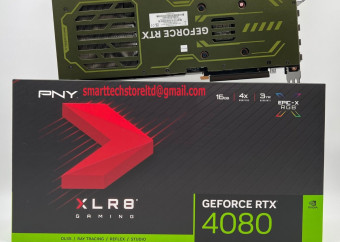 PNY GeForce RTX 4080 CYBERTANK Uprising XLR8 RGB Triple Fan GPU