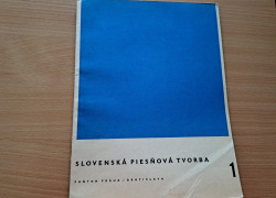 Slovenská piesňová tvorba 1