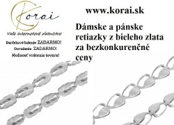 Retiazky z bieleho zlata Korai