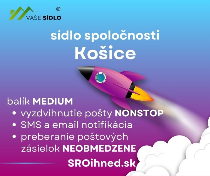 Sidlo firmy Kosice