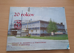 20 rokov obuvníckej výroby v Prievidzi