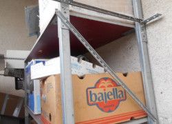 priemyselné regále s celkovou nosnosťou do 500kg.