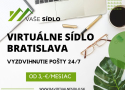 Virtuálne sídlo Bratislava